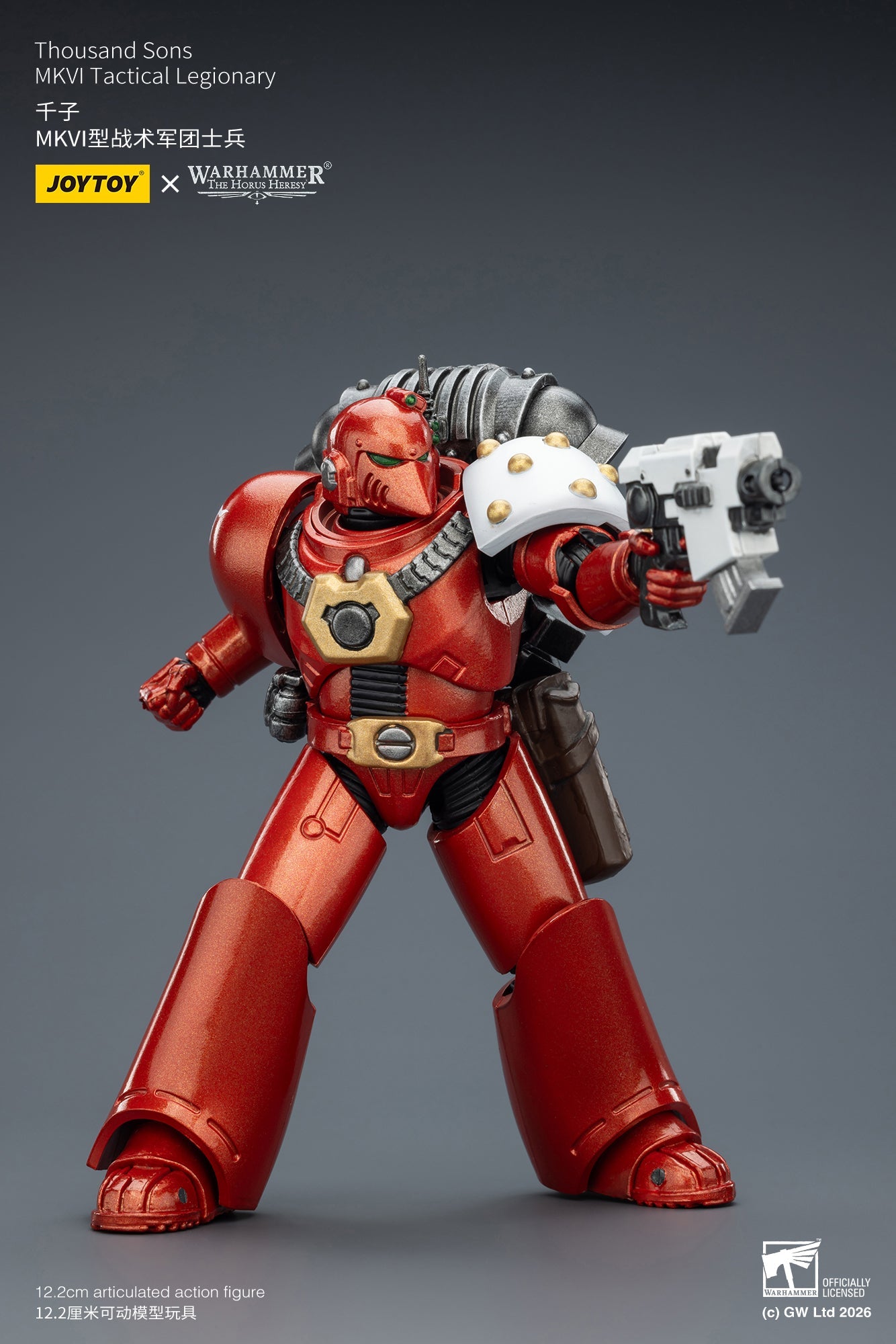 MKVI Tactical Legionary-Warhammer "The Horus Heresy" -Warhammer 40k 1/18 Action Figure By JOYTOY