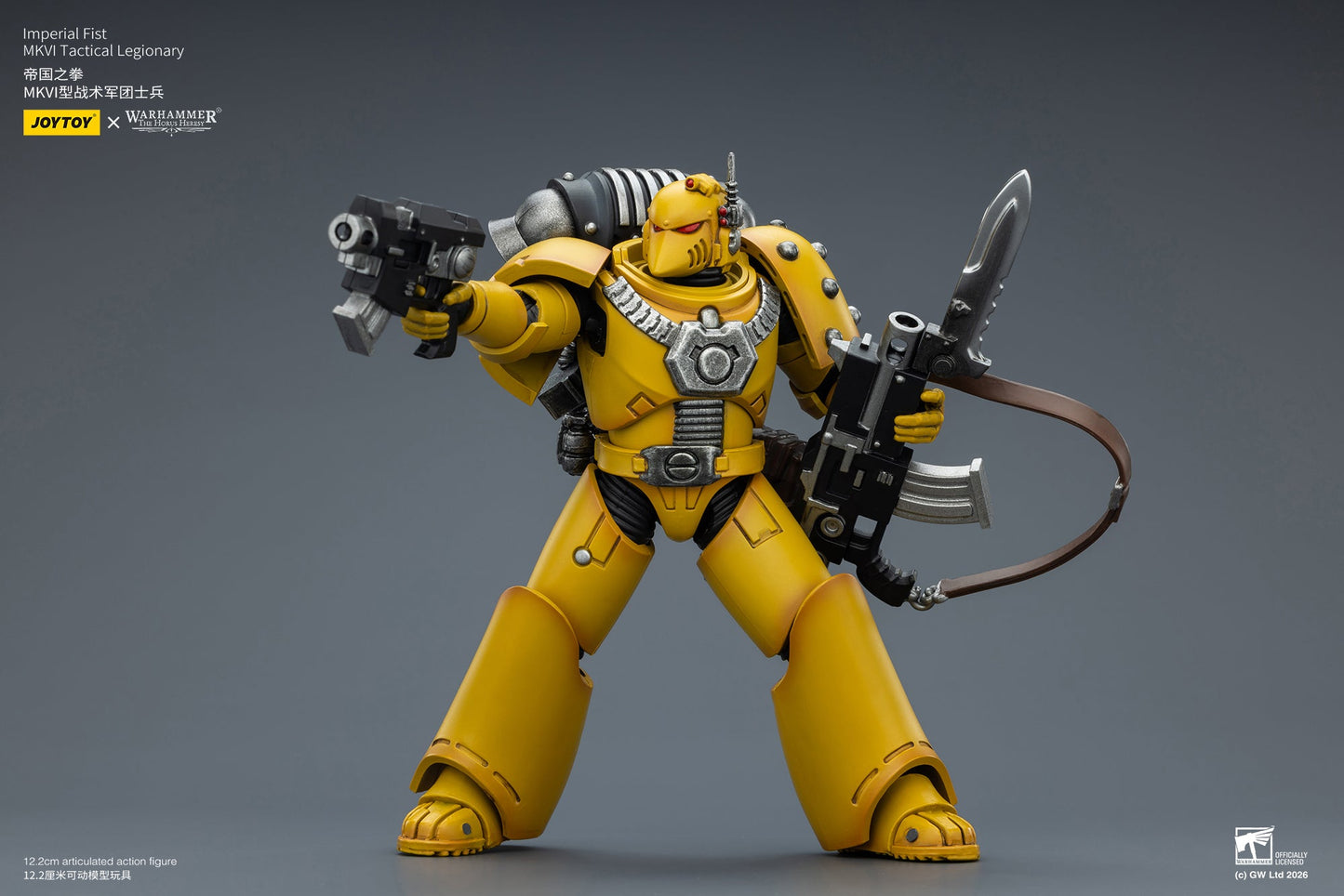 MKVI Tactical Legionary-Warhammer "The Horus Heresy" -Warhammer 40k 1/18 Action Figure By JOYTOY