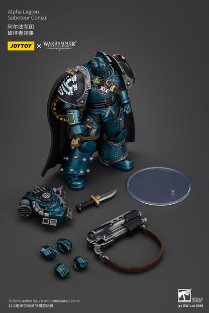 Alpha Legion Saboteur Consul - Warhammer "The Horus Heresy" 1/18 Action Figure By JOYTOY