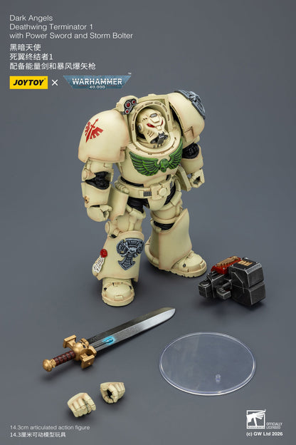Dark Angels Deathwing Terminator -Warhammer 40k 1/18 Action Figure By JOYTOY