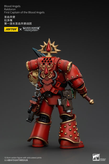 Blood Angels Raldoron First Captain of the Blood Angels - Warhammer "The Horus Heresy" Action Figure By JOYTOY