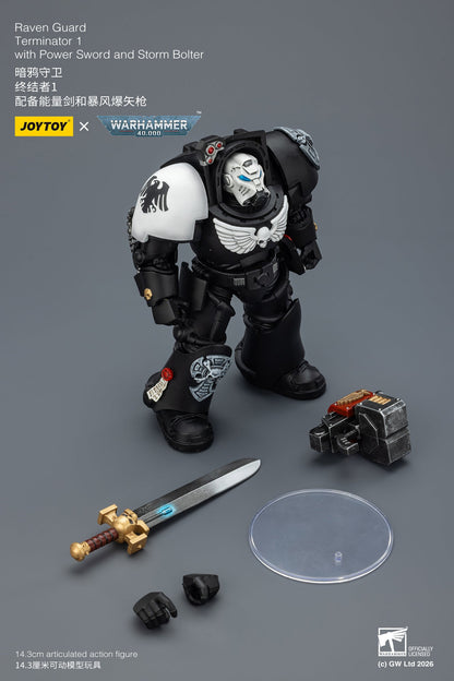 Raven Guard Terminator -Warhammer 40k 1/18 Action Figure By JOYTOY
