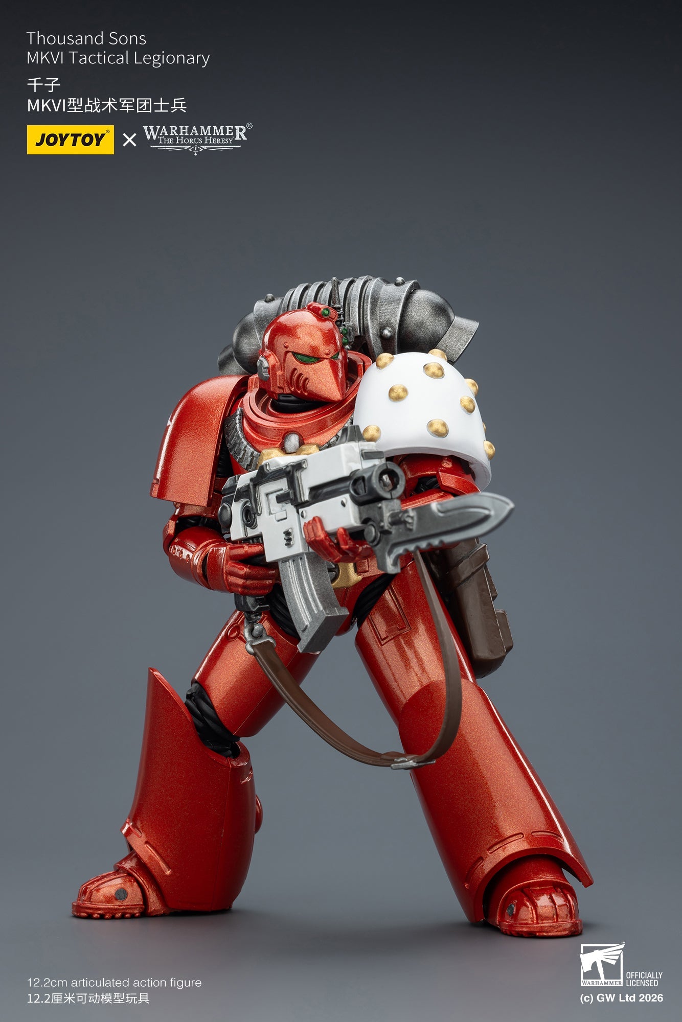 MKVI Tactical Legionary-Warhammer "The Horus Heresy" -Warhammer 40k 1/18 Action Figure By JOYTOY