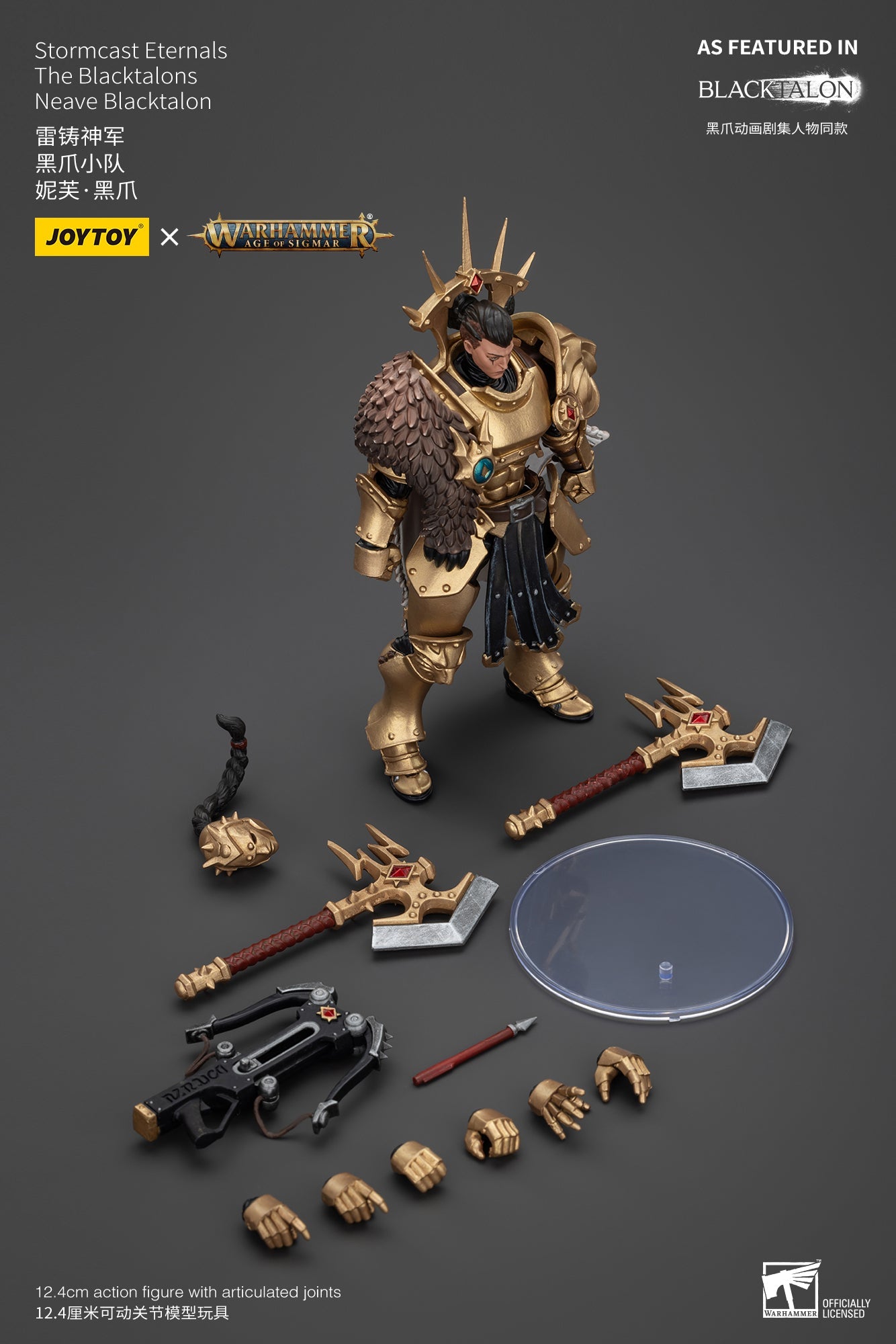 Stormcast Eternals The Blacktalons - Warhammer AGE OF SIGMAR - Action Figure By JOYTOY