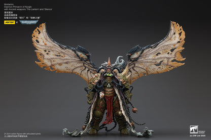 Mortarion, Daemon Primarch of Nurgle with Ancient weapons‘The Lantern' and ‘Silence' - "Warhammer 40K" 1/18 Action Figure By JOYTOY