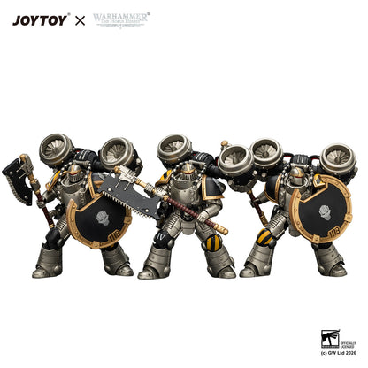 Iron Warriors MkII Assault Sergeant & Legionary - Primarch-Warhammer 40k 1/18 Action Figure By JOYTOY