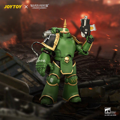 Salamanders MK III Tactical Legionary & MKVI Tactical Legionary - "The Horus Heresy" Warhammer 40k 1/18 Action Figure By JOYTOY