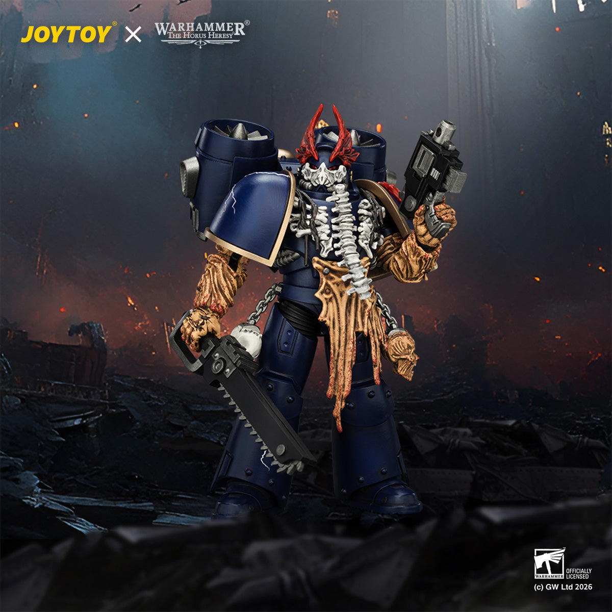 Night Lords Night Raptors - "The Horus Heresy" Warhammer 1/18 Action Figure By JOYTOY