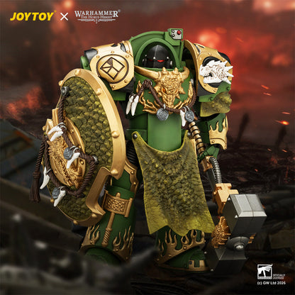 Salamanders Firedrake Terminator 1 & Terminator 2 - "The Horus Heresy" Warhammer 40k 1/18 Action Figure By JOYTOY