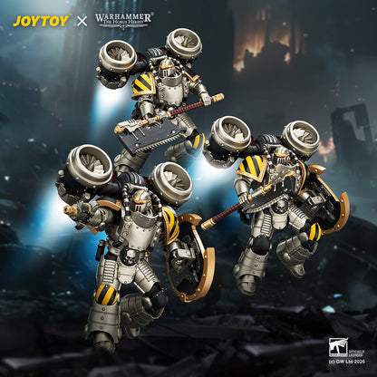 Iron Warriors MkII Assault Sergeant & Legionary - Primarch-Warhammer 40k 1/18 Action Figure By JOYTOY