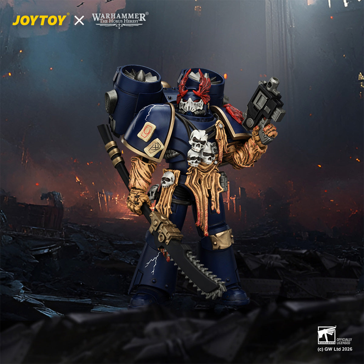 Night Lords Night Raptors - "The Horus Heresy" Warhammer 1/18 Action Figure By JOYTOY