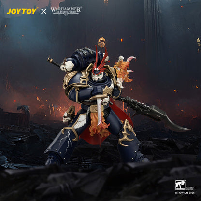 Night Lords Sevatar, First Captain of the Night Lords The Prince of Crows - "The Horus Heresy" Warhammer 40k 1/18 Action Figure By JOYTOY