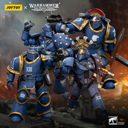 Ultramarines Legion MKIII & MKVI Tactical Squad - Warhammer "The Horus Heresy" Action Figure By JOYTOY