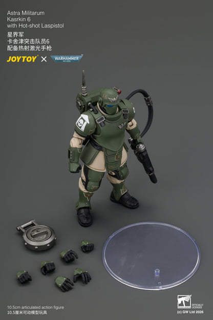 Astra Militarum Kasrkin Squad - Warhammer 40K 1/18 Action Figure By JOYTOY