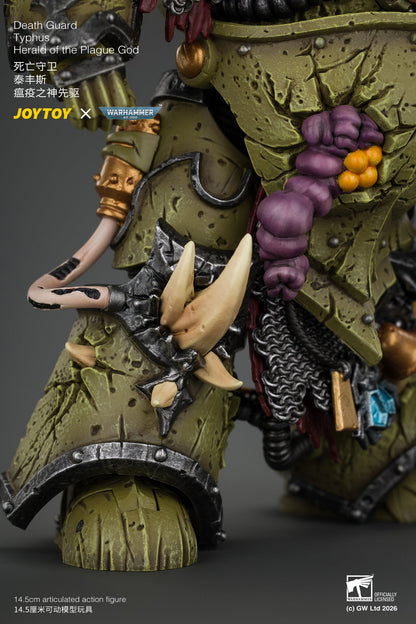 Death Guard Typhus & Plague Marine 1 - Warhammer 40k 1/18 Action Figure By JOYTOY
