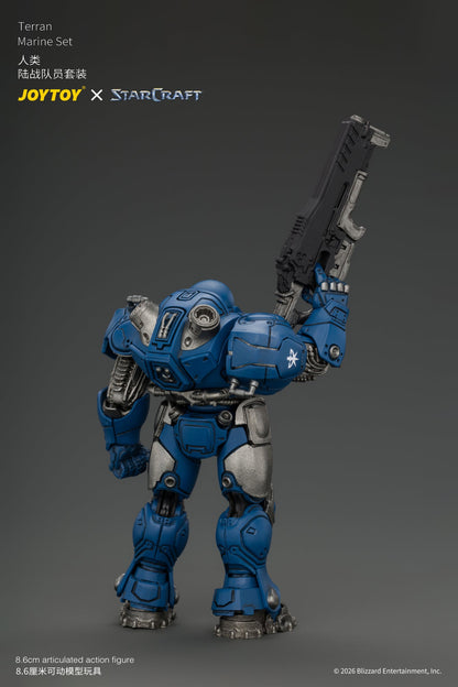 Terran Marine Set - STARCRAFT 1/25 Action Figure By JOYTOY