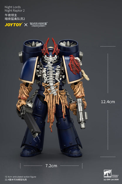 Night Lords Night Raptors - "The Horus Heresy" Warhammer 1/18 Action Figure By JOYTOY