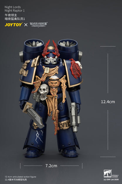 Night Lords Night Raptors - "The Horus Heresy" Warhammer 1/18 Action Figure By JOYTOY