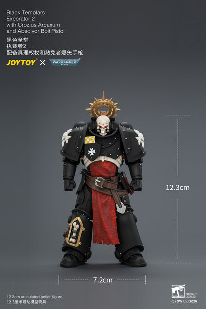 Black Templars Execrator - Warhammer 40K 1/18 Action Figure By JOYTOY