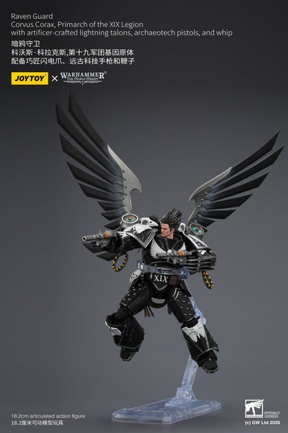 Raven Guard Corvus Corax, Primarch of the XIX Legion - Warhammer "The Horus Heresy" 1/18 Action Figure By JOYTOY