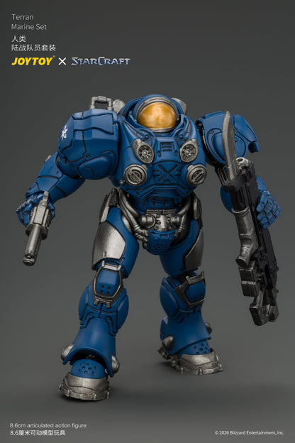 Terran Marine Set - STARCRAFT 1/25 Action Figure By JOYTOY