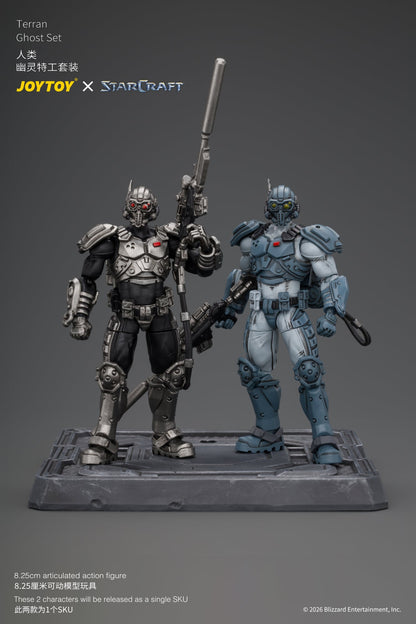Terran Ghost Set - STARCRAFT 1/25 Action Figure By JOYTOY