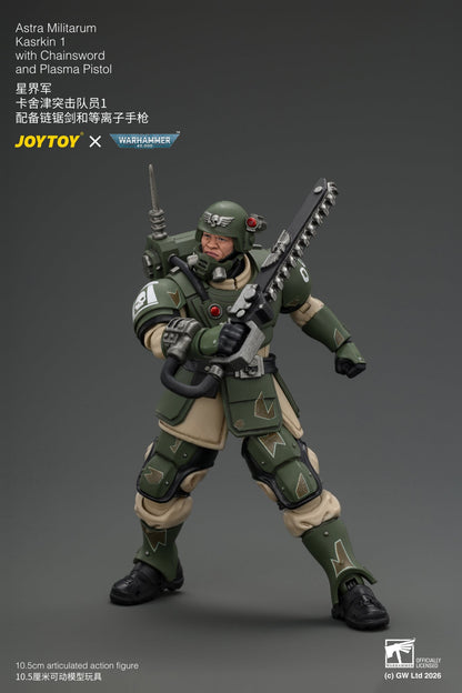 Astra Militarum Kasrkin Squad - Warhammer 40K 1/18 Action Figure By JOYTOY