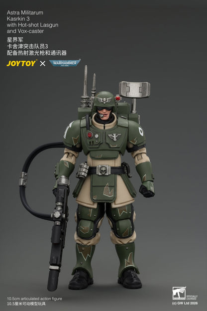 Astra Militarum Kasrkin Squad - Warhammer 40K 1/18 Action Figure By JOYTOY