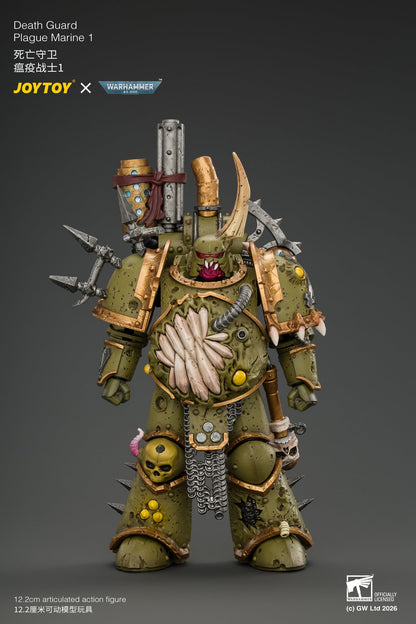 Death Guard Typhus & Plague Marine 1 - Warhammer 40k 1/18 Action Figure By JOYTOY