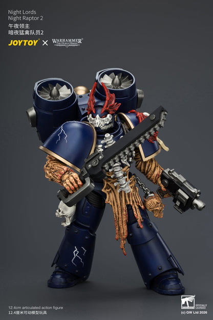 Night Lords Night Raptors - "The Horus Heresy" Warhammer 1/18 Action Figure By JOYTOY