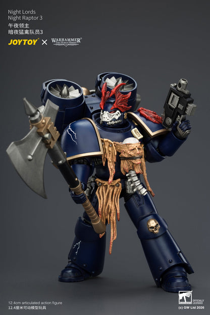 Night Lords Night Raptors - "The Horus Heresy" Warhammer 1/18 Action Figure By JOYTOY