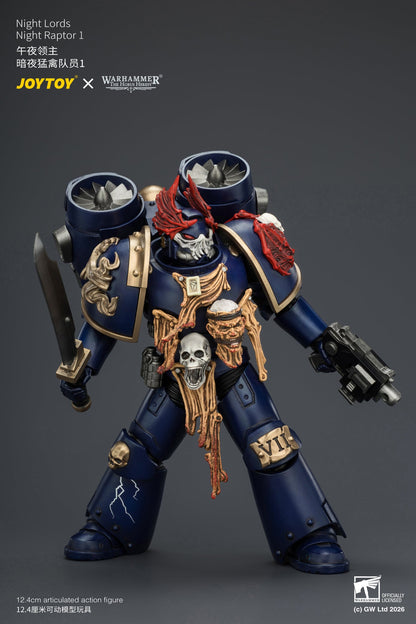 Night Lords Night Raptors - "The Horus Heresy" Warhammer 1/18 Action Figure By JOYTOY