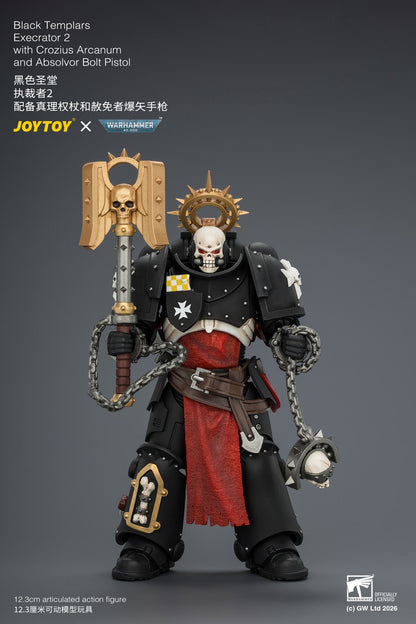 Black Templars Execrator - Warhammer 40K 1/18 Action Figure By JOYTOY