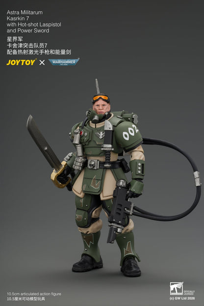 Astra Militarum Kasrkin Squad - Warhammer 40K 1/18 Action Figure By JOYTOY