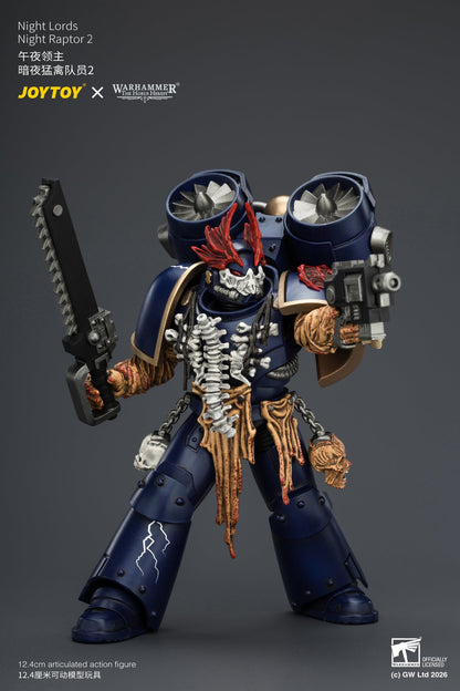 Night Lords Night Raptors - "The Horus Heresy" Warhammer 1/18 Action Figure By JOYTOY
