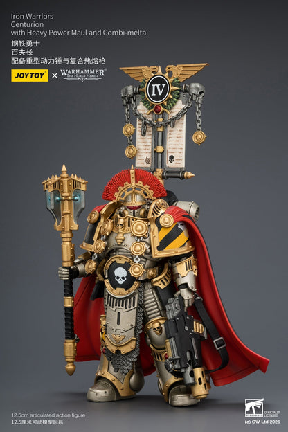 Iron Warriors Centurion - Primarch-Warhammer 40k 1/18 Action Figure By JOYTOY