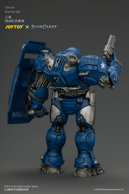 Terran Marine Set - STARCRAFT 1/25 Action Figure By JOYTOY