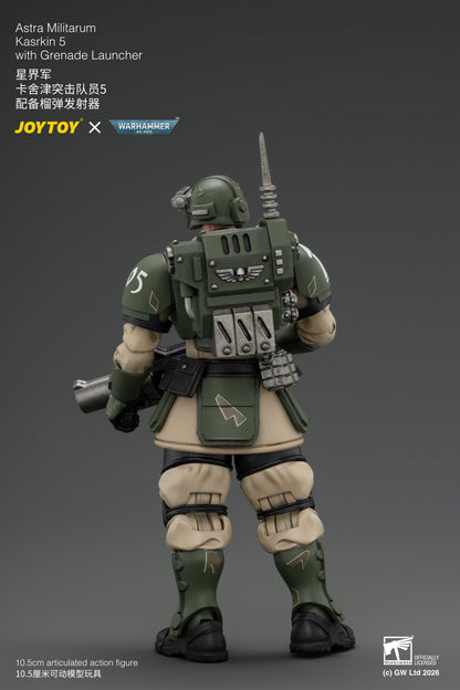 Astra Militarum Kasrkin Squad - Warhammer 40K 1/18 Action Figure By JOYTOY