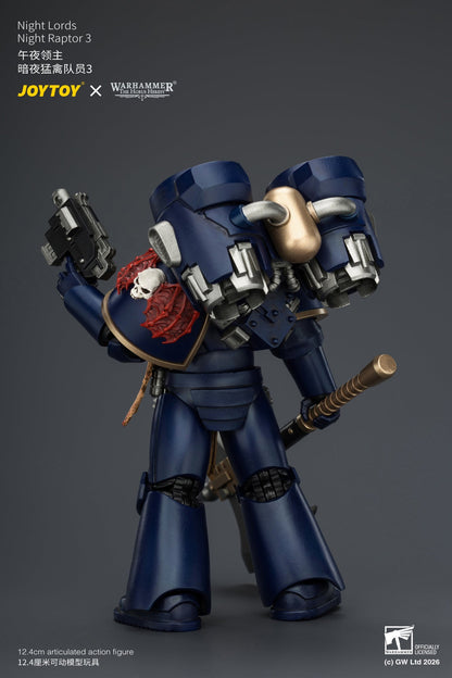 Night Lords Night Raptors - "The Horus Heresy" Warhammer 1/18 Action Figure By JOYTOY