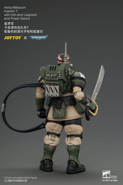 Astra Militarum Kasrkin Squad - Warhammer 40K 1/18 Action Figure By JOYTOY