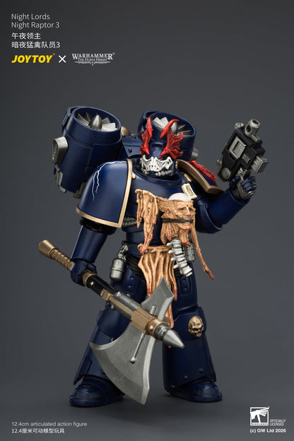 Night Lords Night Raptors - "The Horus Heresy" Warhammer 1/18 Action Figure By JOYTOY