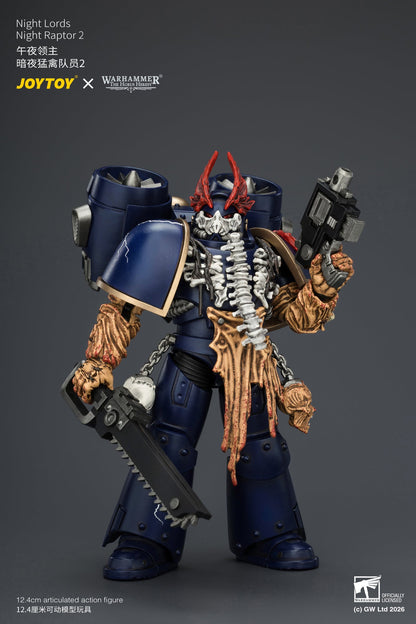 Night Lords Night Raptors - "The Horus Heresy" Warhammer 1/18 Action Figure By JOYTOY