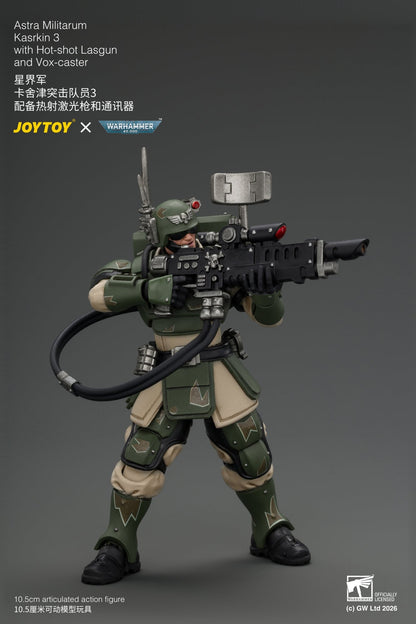 Astra Militarum Kasrkin Squad - Warhammer 40K 1/18 Action Figure By JOYTOY