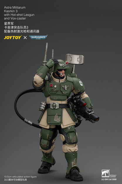 Astra Militarum Kasrkin Squad - Warhammer 40K 1/18 Action Figure By JOYTOY