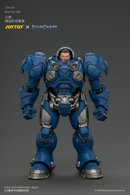 Terran Marine Set - STARCRAFT 1/25 Action Figure By JOYTOY