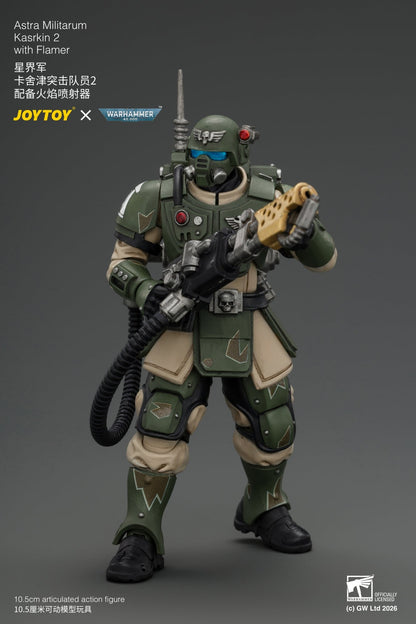 Astra Militarum Kasrkin Squad - Warhammer 40K 1/18 Action Figure By JOYTOY