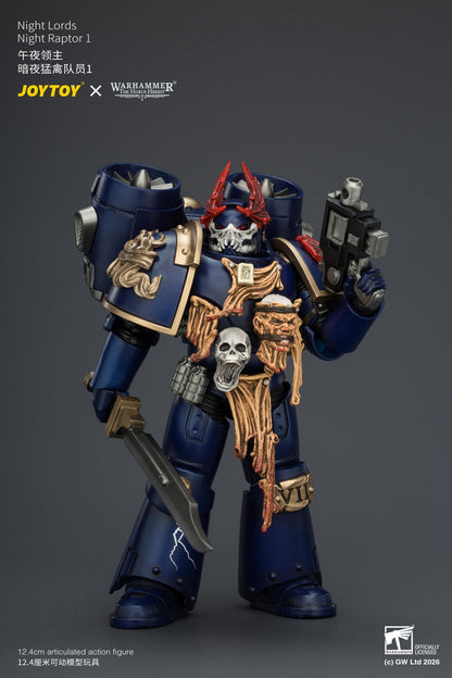 Night Lords Night Raptors - "The Horus Heresy" Warhammer 1/18 Action Figure By JOYTOY