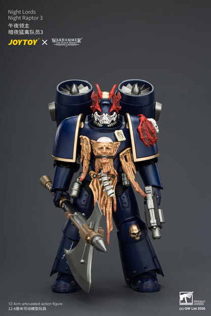Night Lords Night Raptors - "The Horus Heresy" Warhammer 1/18 Action Figure By JOYTOY