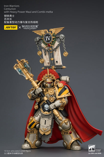 Iron Warriors Centurion - Primarch-Warhammer 40k 1/18 Action Figure By JOYTOY