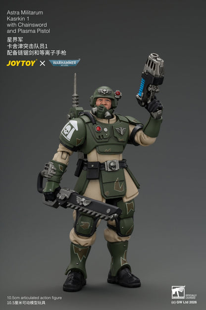Astra Militarum Kasrkin Squad - Warhammer 40K 1/18 Action Figure By JOYTOY